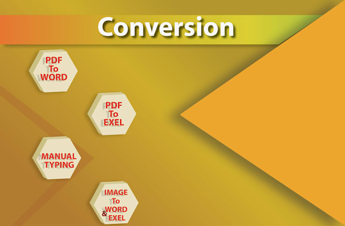 do PDF to word and excel conversion