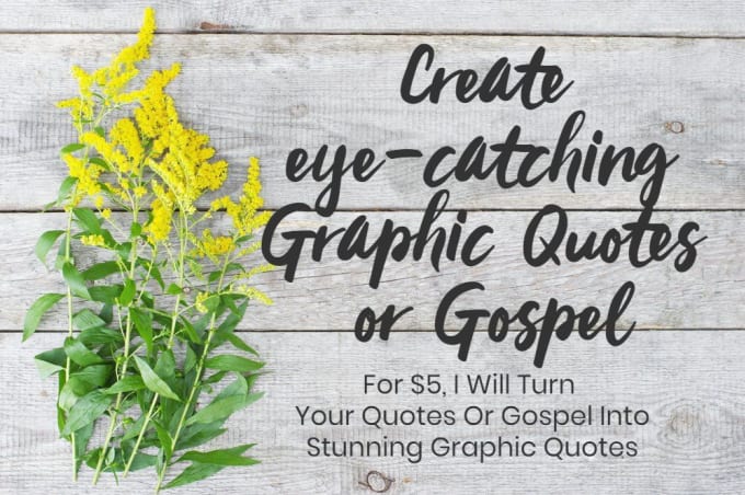 create stunning quotes design