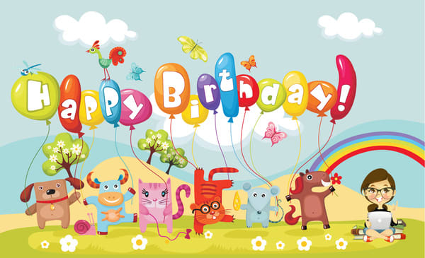 Create a 2 min original beat and kids happy birthday theme song by