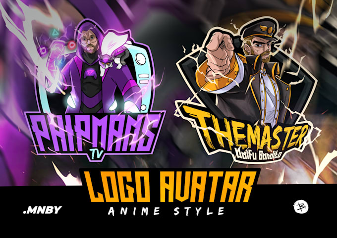 create your logo avatar in animestyle