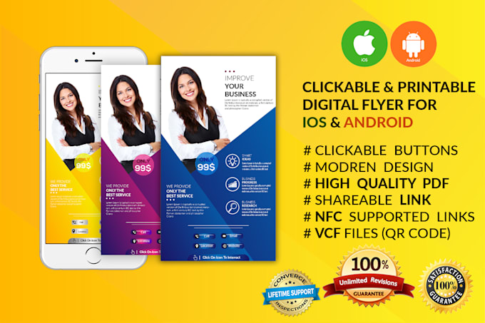 provide printable and digital flyer