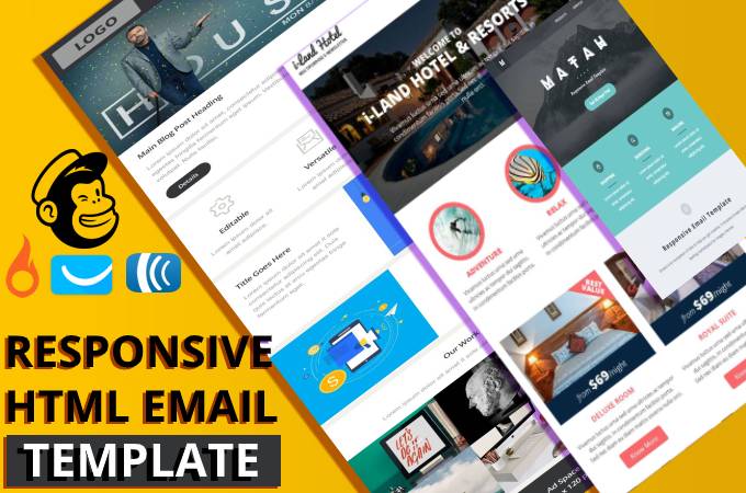 Create html email template, responsive email template by Dhasikdev | Fiverr