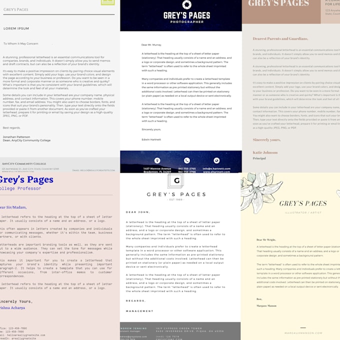 Craft Custom Resume Cover Letter And Revamp Social Media By Greyspapers Fiverr