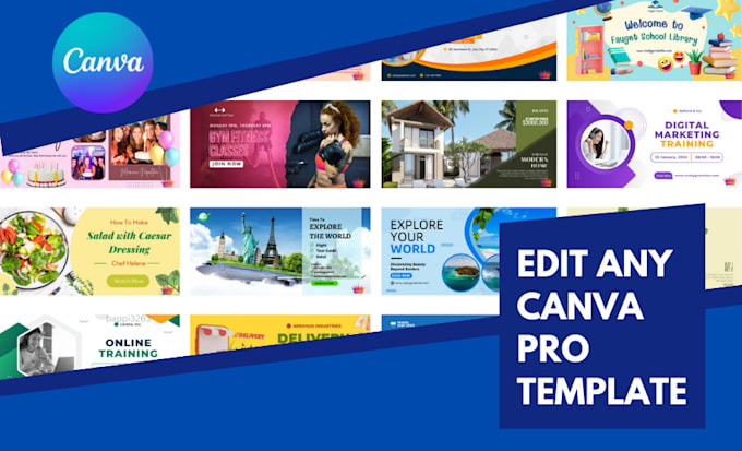 edit any canva pro template