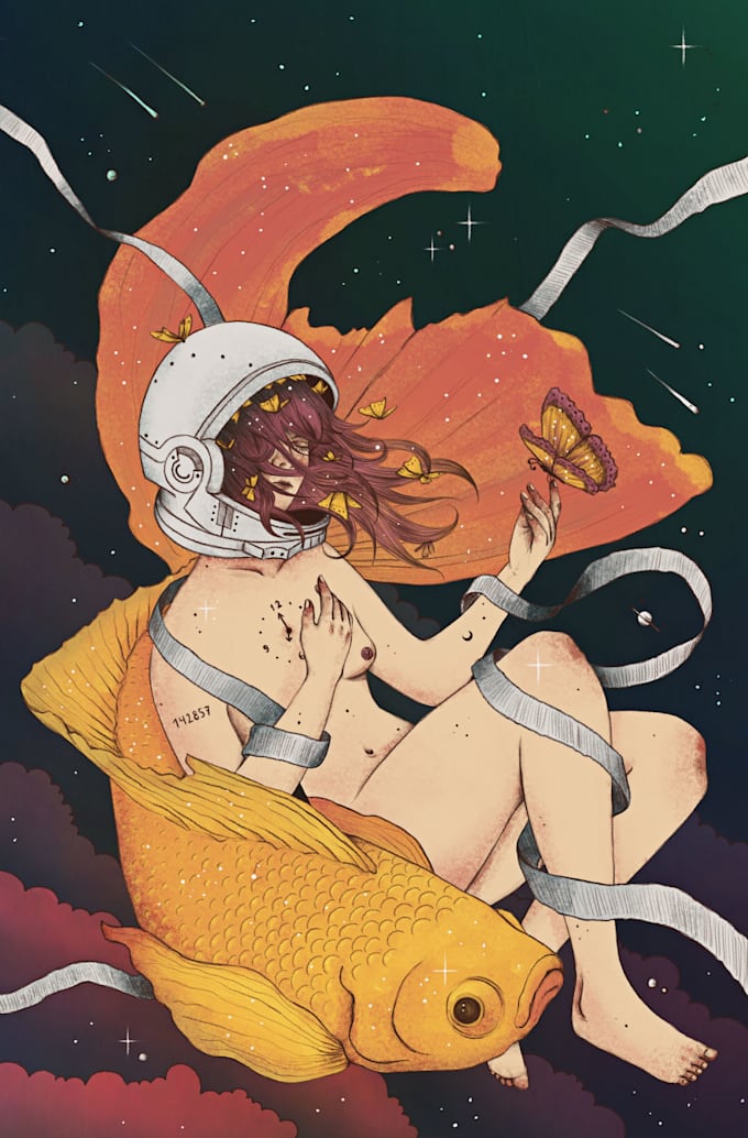 create an illustration or cover for your poetry book