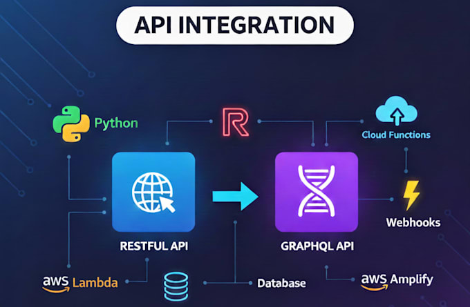 integrate rest or graphql API in your website, mobile app