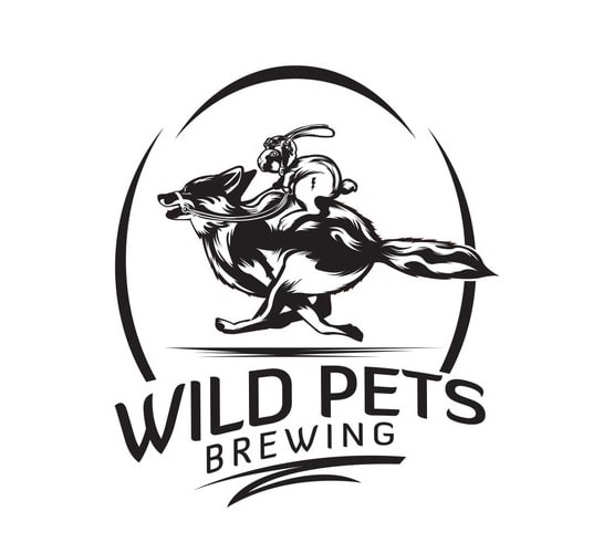 do unique modern pets brewing logo design