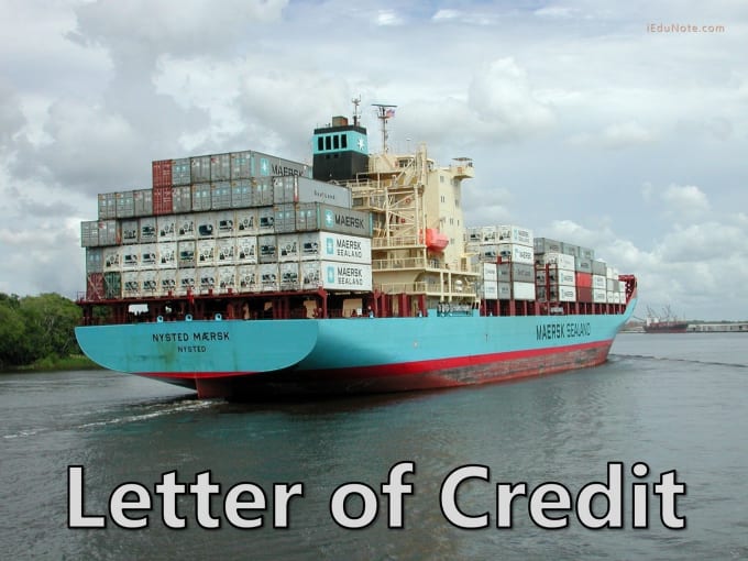 Examine and verify letter of credit and make shipping documents by