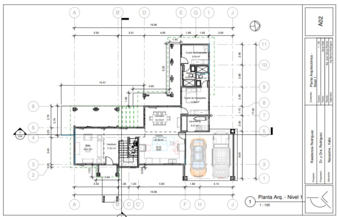 Draw architectural floor plans from your designs by Jcramos_arch | Fiverr