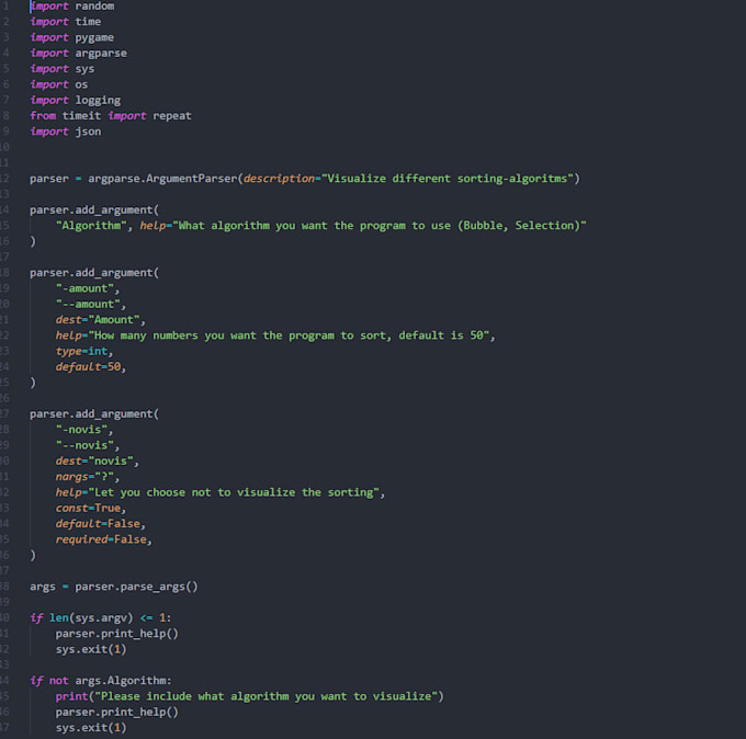 Create any basic python program for you by Hermansildnes | Fiverr
