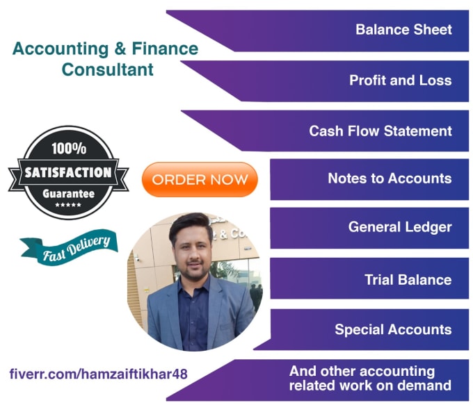 I will do profit and loss, balance sheet, financial statements