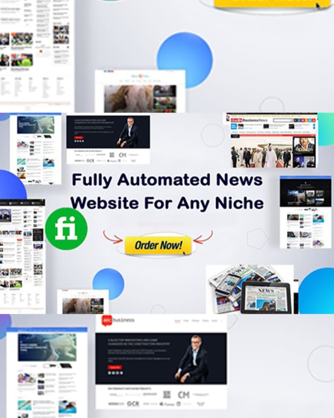 Develop an autopilot autoblog wordpress website for any niche by