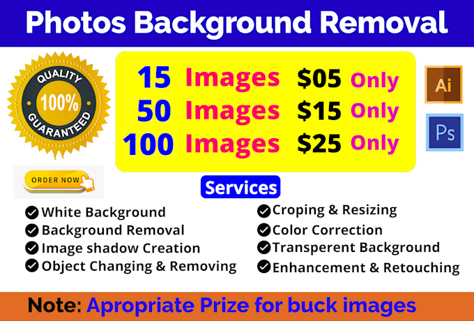 remove background 100 photos
