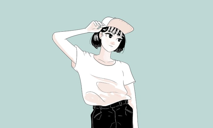 Streetwear anime Vectors & Illustrations for Free Download