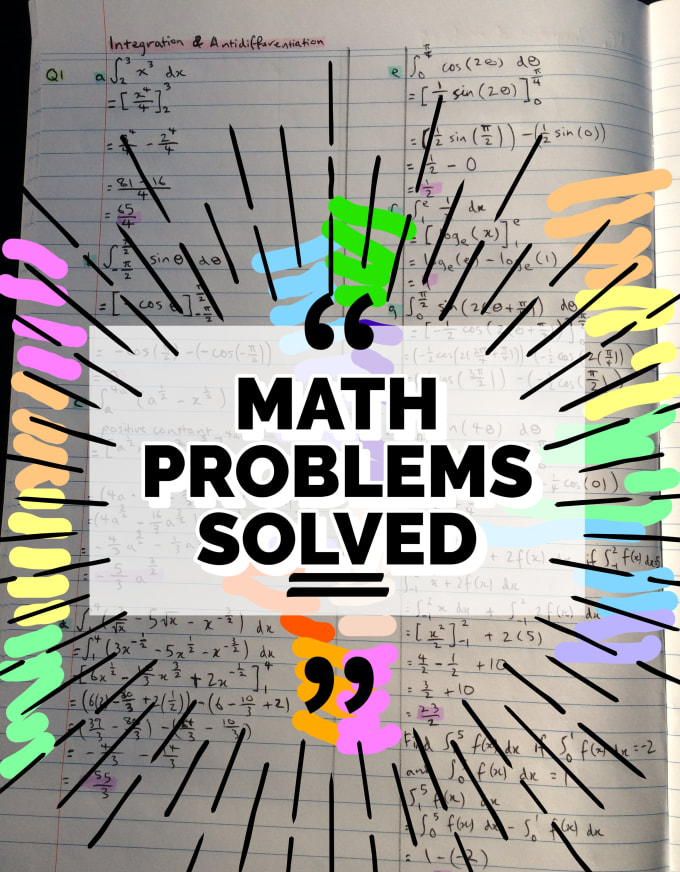 Help You With Your Math Problems By Henry_Lxz | Fiverr