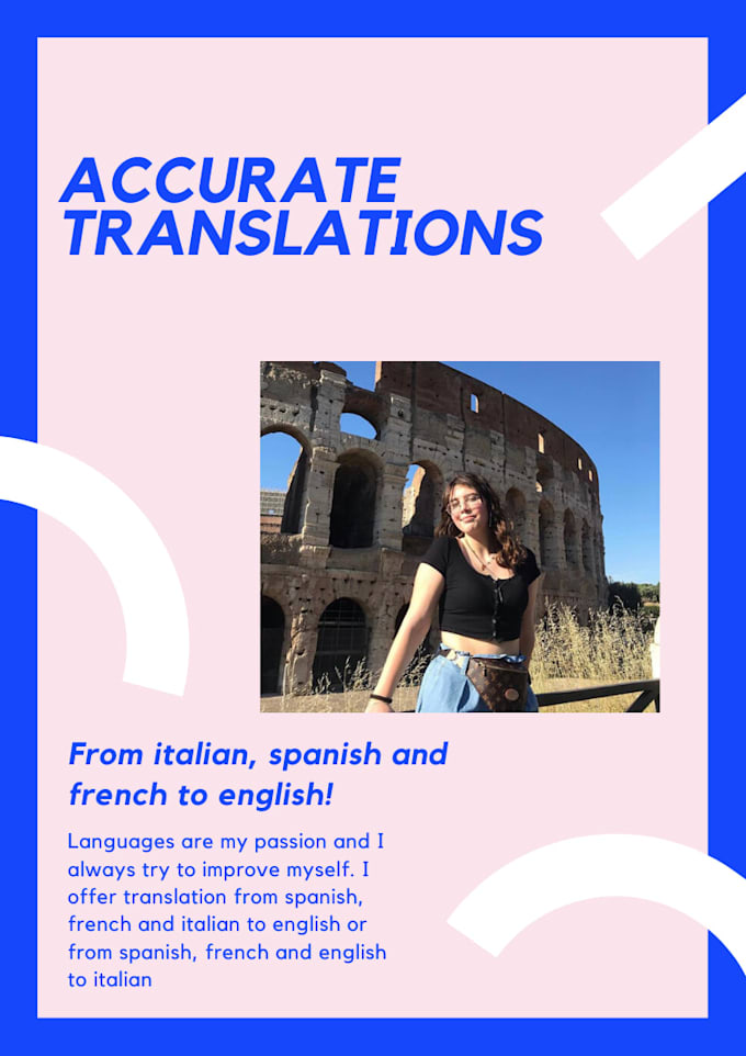 Translate From Italian Spanish And French To English By Martinaclemente Fiverr La musique pour moi est. fiverr