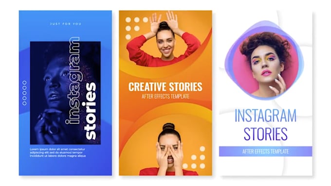make instagram story video and promo ads