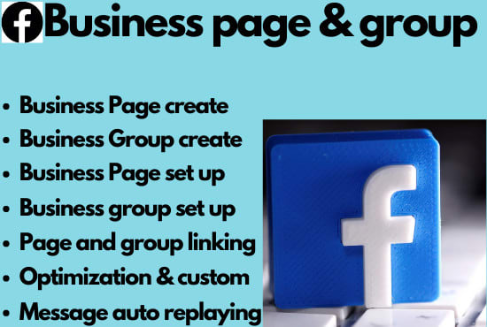 create facebook page and group