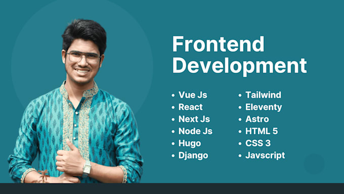 Be your front end or ui ux developer and designer by Akashmony01 | Fiverr