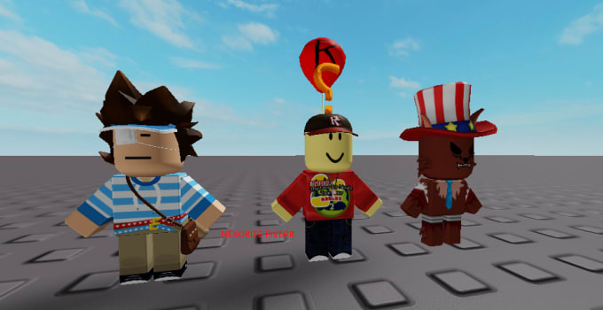 Create A Roblox Bloxikin Of Any Character For You By Nexorite Fiverr - what roblox character are you