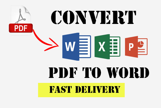 convert pdf to word