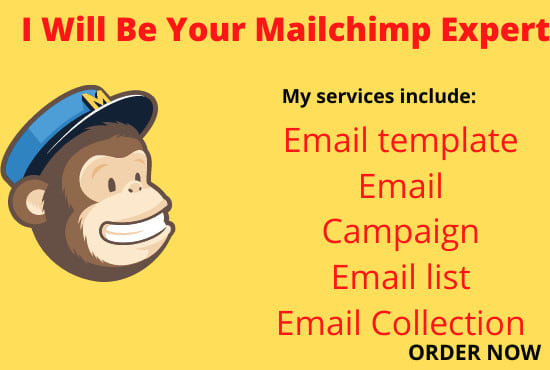 Design template and setup mailchimp email campaign by Akhisarker810