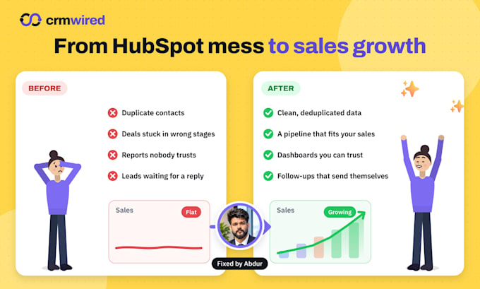 be your hubspot CRM setup, automation, workflow and integration expert
