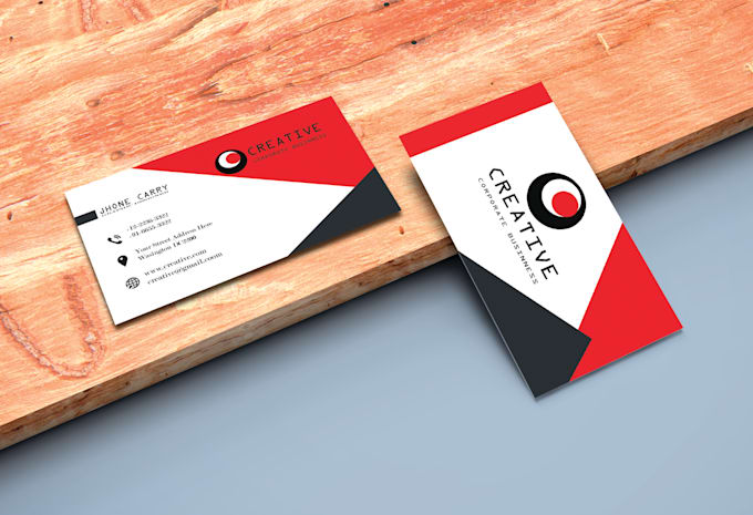 do luxury business card, logo design