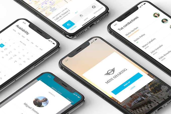 Professionally design ui for your app by Miovrag | Fiverr