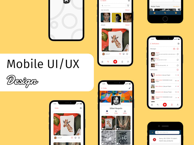 Create unique materialistic ui for your need by Kumudithaperera | Fiverr