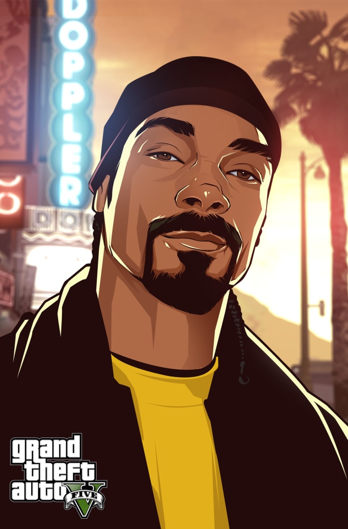 Draw your picture in gta style by Artsofalry | Fiverr