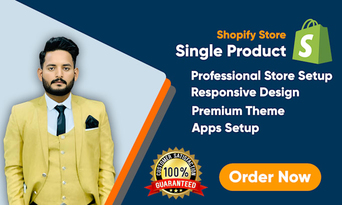 create single product shopify store, one product store