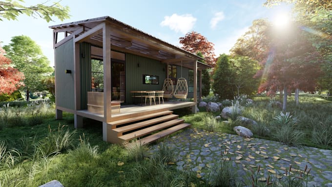do professional architectural design and 3d rendering