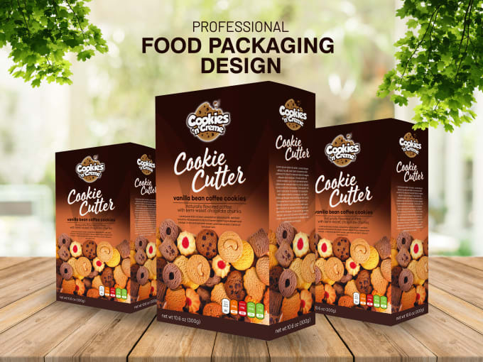do food packaging box or label design