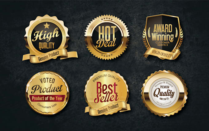 do award logo, seal or badge design
