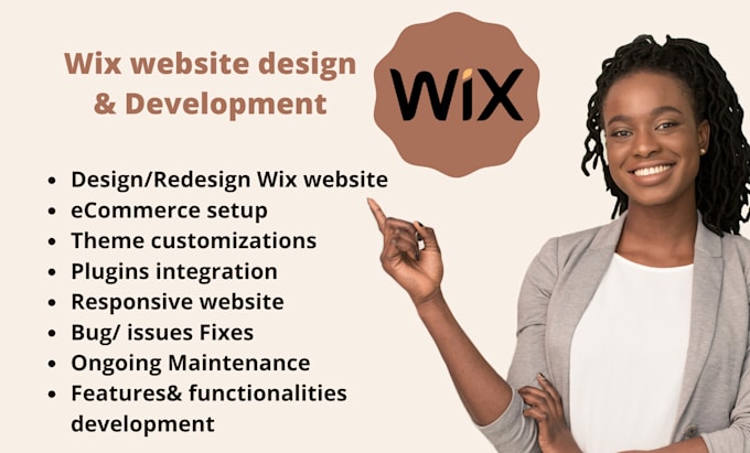 set up wix website, editor x customization, SEO, redesign, audit and speed fix