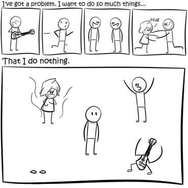 Create a stick figure comic based on your story by Yamy94
