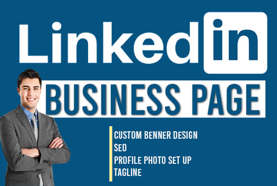 Create and setup your linkedin business page by Razaulislam23 | Fiverr