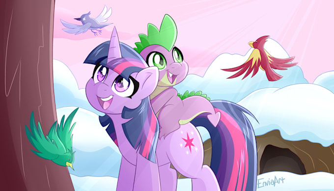 draw my little pony characters for you