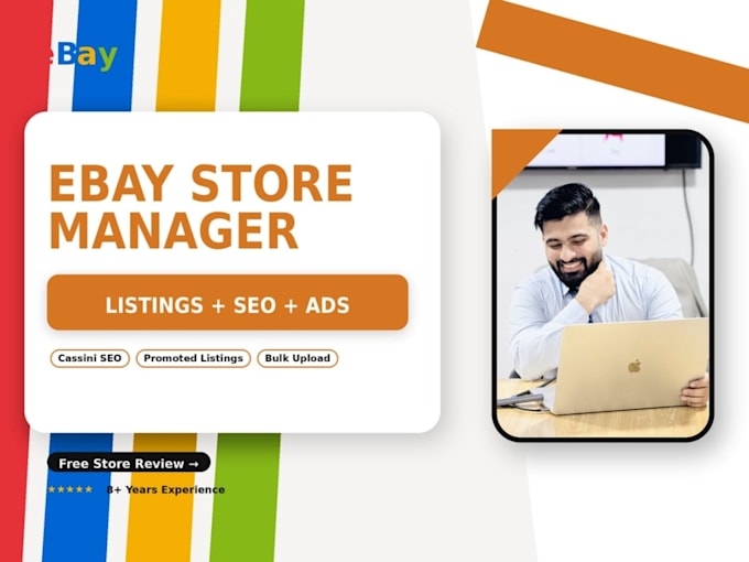 be your ebay store expert for listing creation, SEO and promoted listings