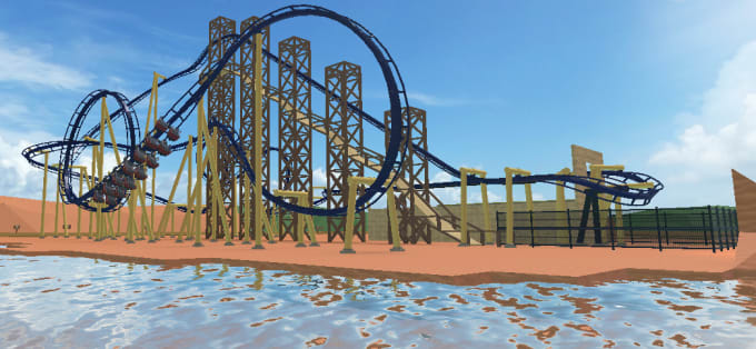 Build A Roller Coaster For You In Theme Park Tycoon 2 On Roblox By Ssense Aidan - make rollercoaster in roblox