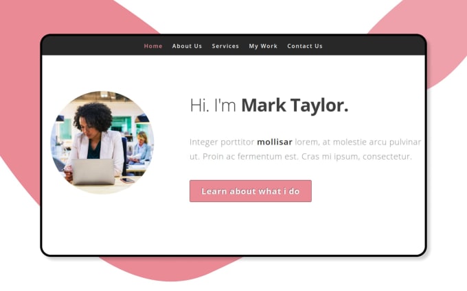 make your personal introduction website