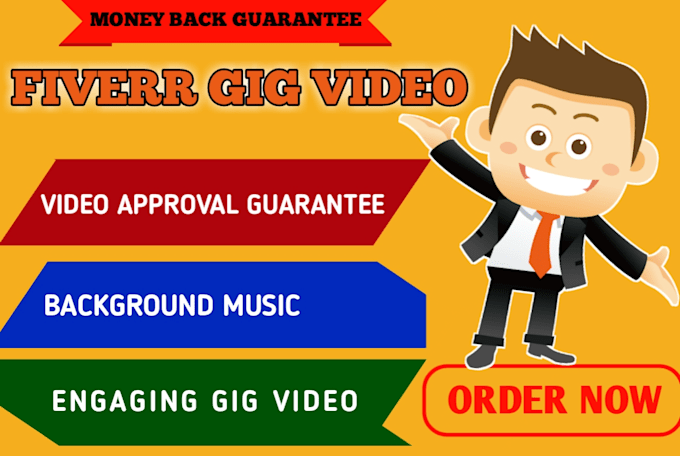 create awesome gig video for fiverr gigs