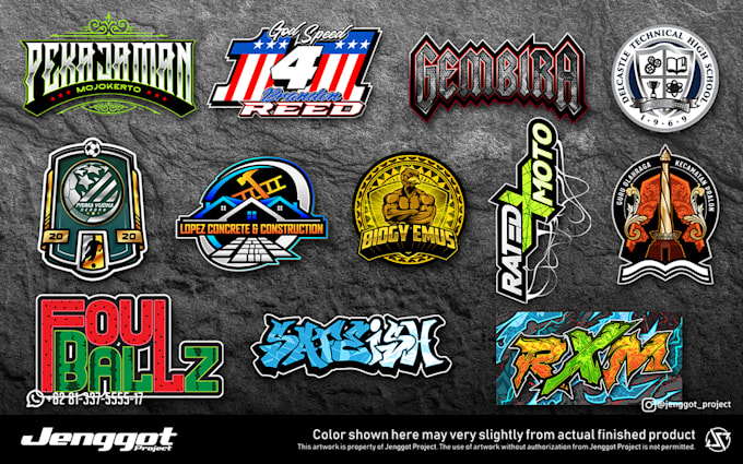 do logo, patch, emblem, merch design, flyer, promotion