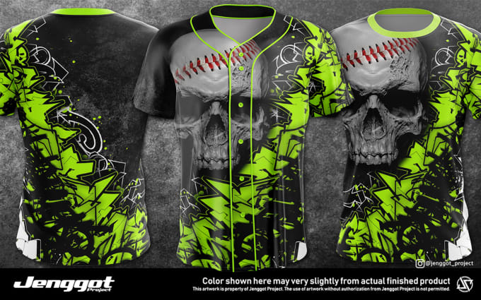 Do softball jersey fullprint sublimation design by Jenggotproject