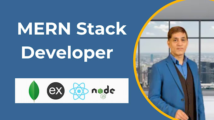 be your mern stack developer for web app development