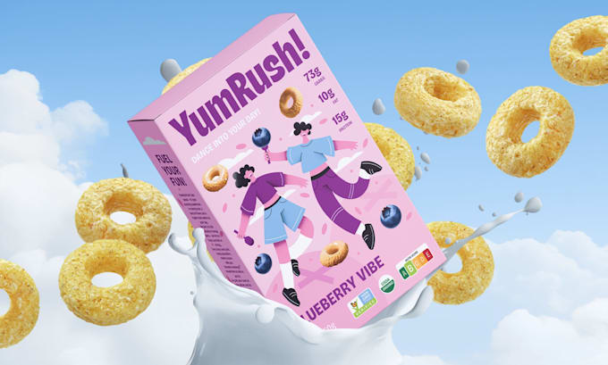 create a winning product label, packaging and box design