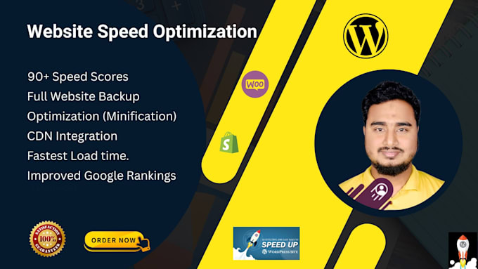 increase wordpress website speed optimization, page speed