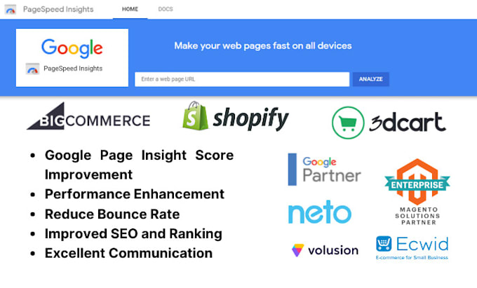 90 plus mobile desktop shopify speed optimization google page insight score