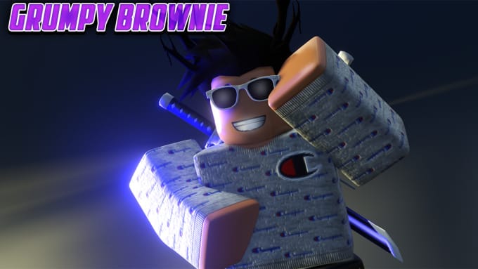 Make You A 3d Roblox Logo For Youtube Or Other Things By Grumpybrownie Fiverr - roblox 3d